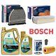 Bosch Service Kit Fits Mercedes E220 Bluetec W212 Bosch Air Oil Cabin & Petronas