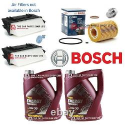 Bosch Service Kit For Mercedes E Class E350 CDI 09-11 Mannol Oil Oil Air Oe