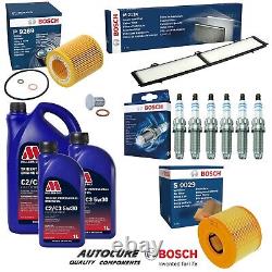 For Bmw 3 Series 330i M Sport E93 3.0 Petrol Bosch Filter Service Kit & 7l