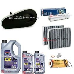 For Bmw 530d Gt F07 Full Service Kit 7 Litres Oil + All Filters And Sump Plug