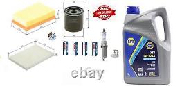 For Nissan Qashqai 1.6 J10 2007-2011 Service Kit And Spark Plugs 5ltr Oil