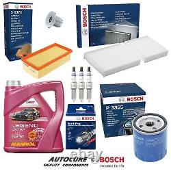 For Peugeot 208 1.2 Puretech Active (mk1) Petrol Full Bosch Service Kit 2015-