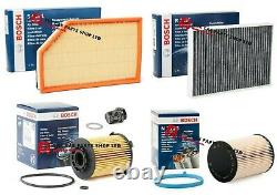 For Volvo Xc60 D4 2008 Full Bosch Service Filters Kit With Sump Plug