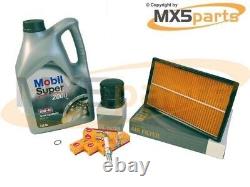 Genuine Mazda Service Kit Oil & Air Filter Plugs Mobil Oil MX5 Eunos Miata Mk1