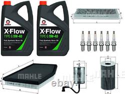 Porsche Boxster 986 2.5 Service Kit Oil Air Fuel Cabin Plugs X6 Filters 10l Oil