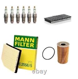 Service Kit Fits Porsche Boxster 986 2.7 S 3.2 Air Oil Cabin Filter Spark Plugs